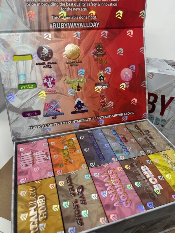 Ruby Liquid Diamonds