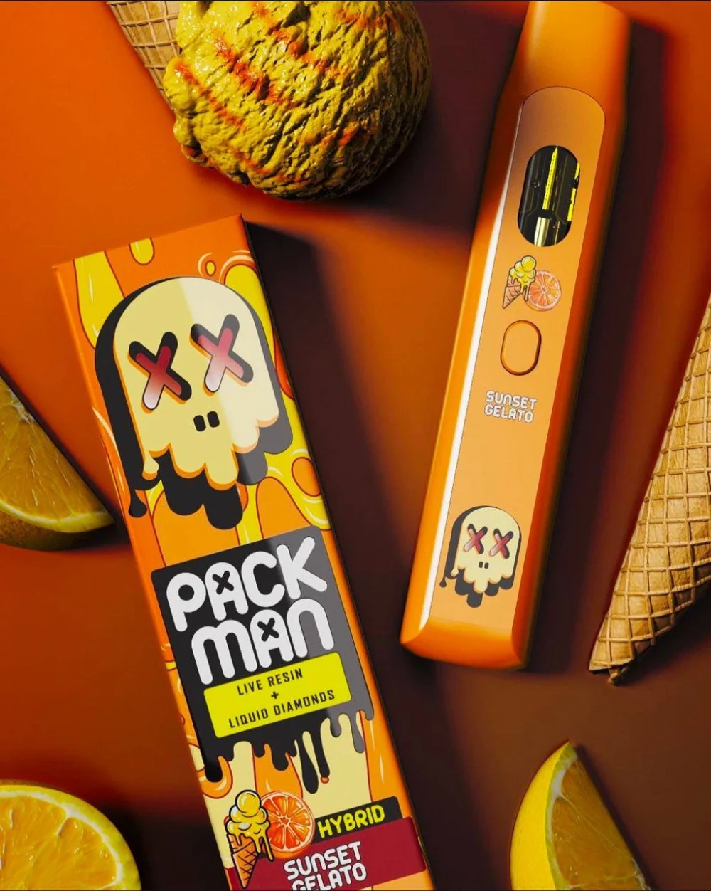 Packman Sunset Gelato