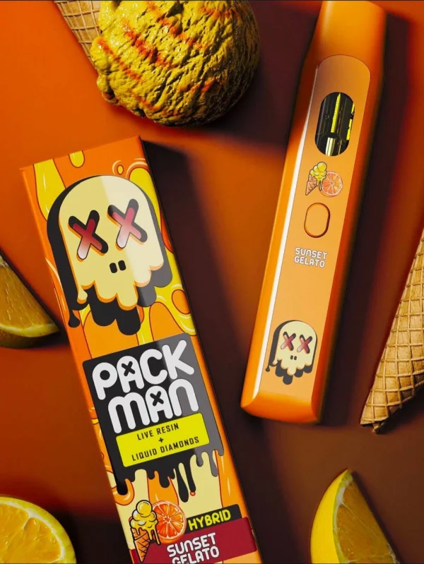 Packman Sunset Gelato