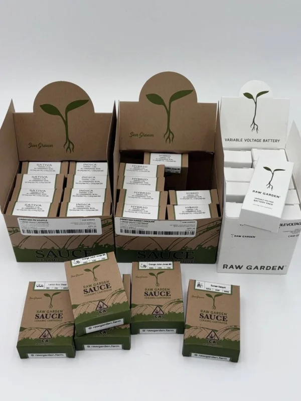 Raw Garden Sauce Carts