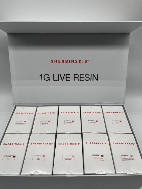 Sherbinskis Live Resin Carts