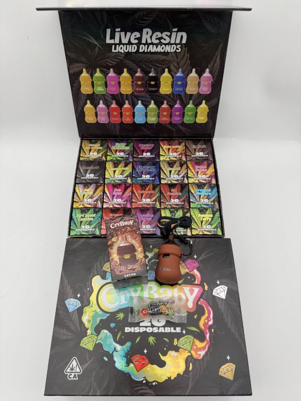 Crybaby Disposable With Gumballs