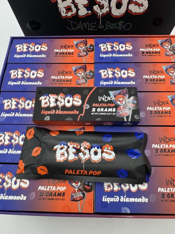 Besos Paleta Pop Disposable