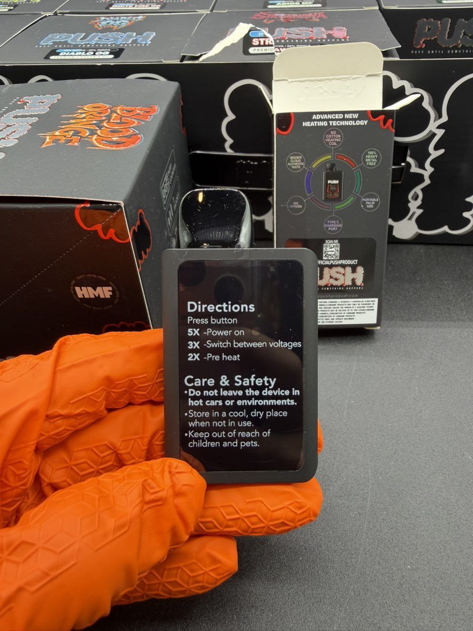 Push Led Screen Disposable - Image 3