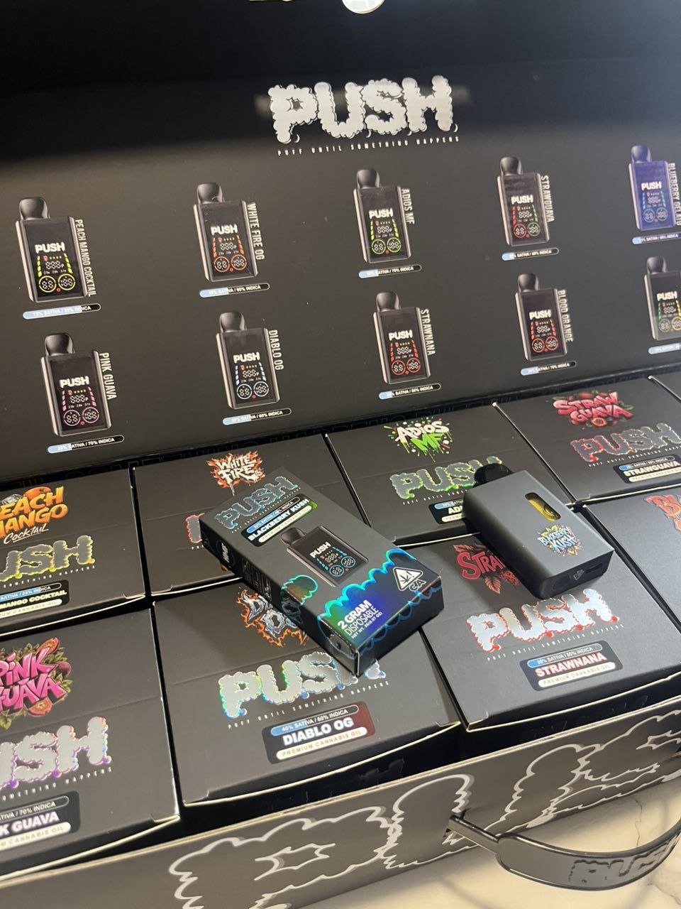 Push Led Screen Disposable