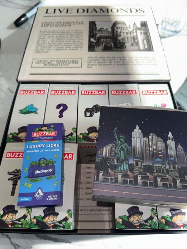 Buzzbar Disposable Buzzopoly Edition